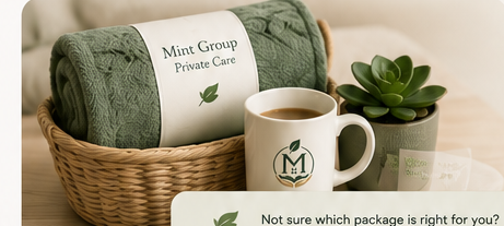 Care basket and essentials