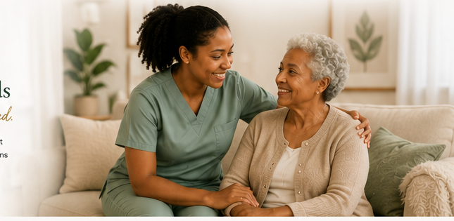 Caregiver and client